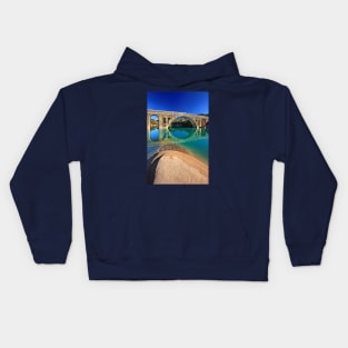 Katafylli - Avlaki bridge (before the flood) Kids Hoodie